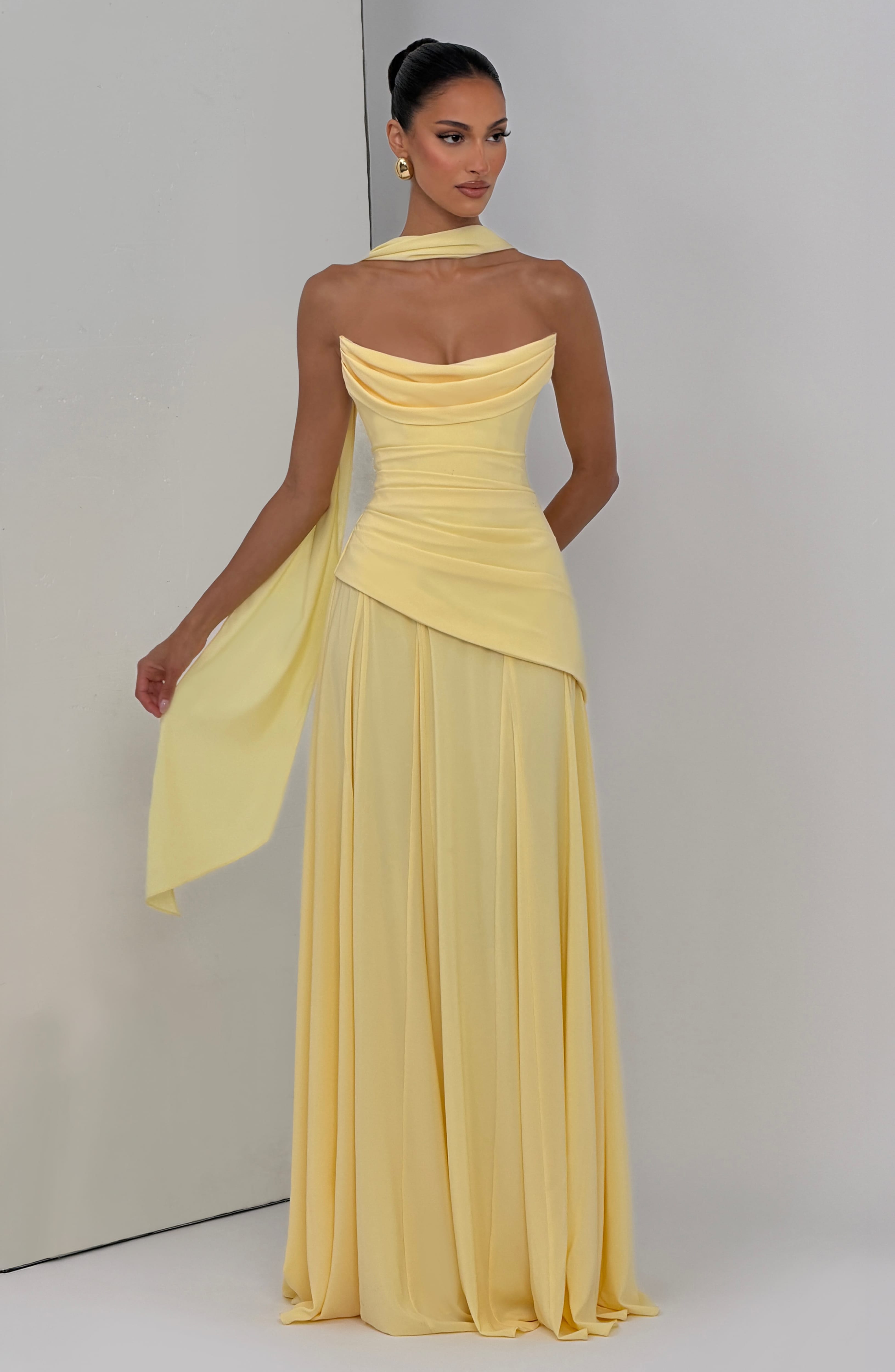 Patricia Maxi Dress - Lemon