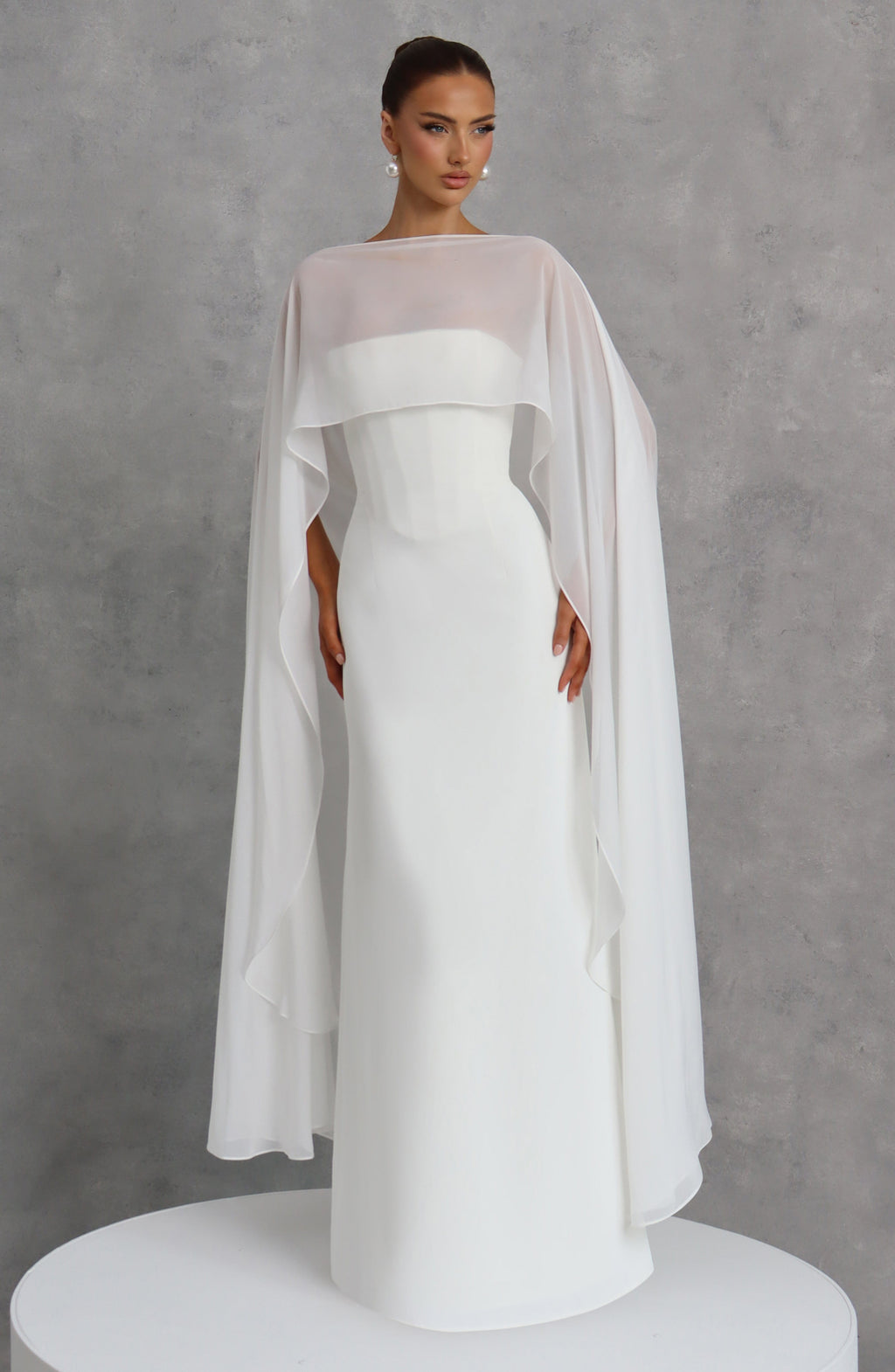 Romy Cape - Ivory