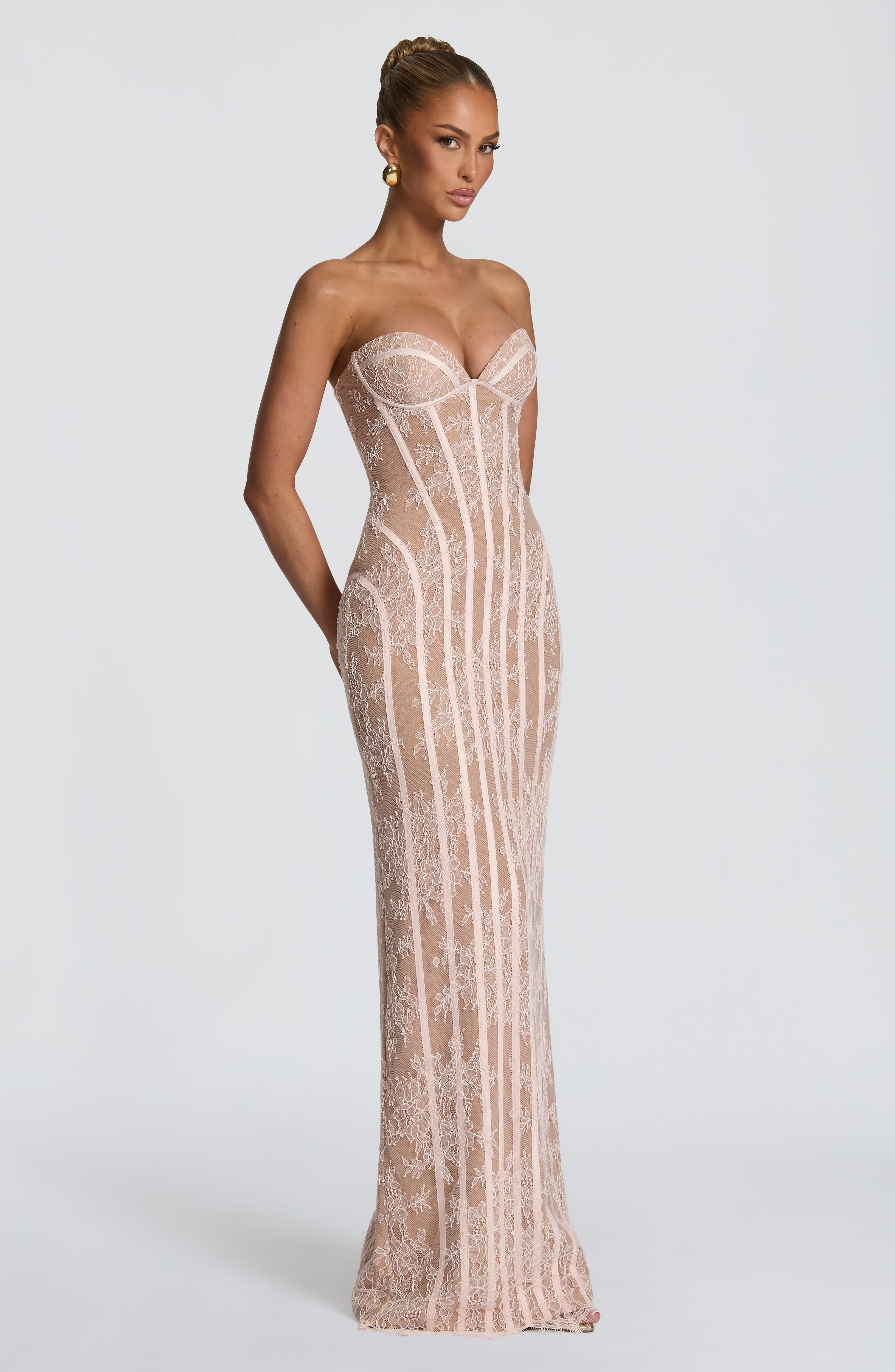 Sian Maxi Dress - Blush