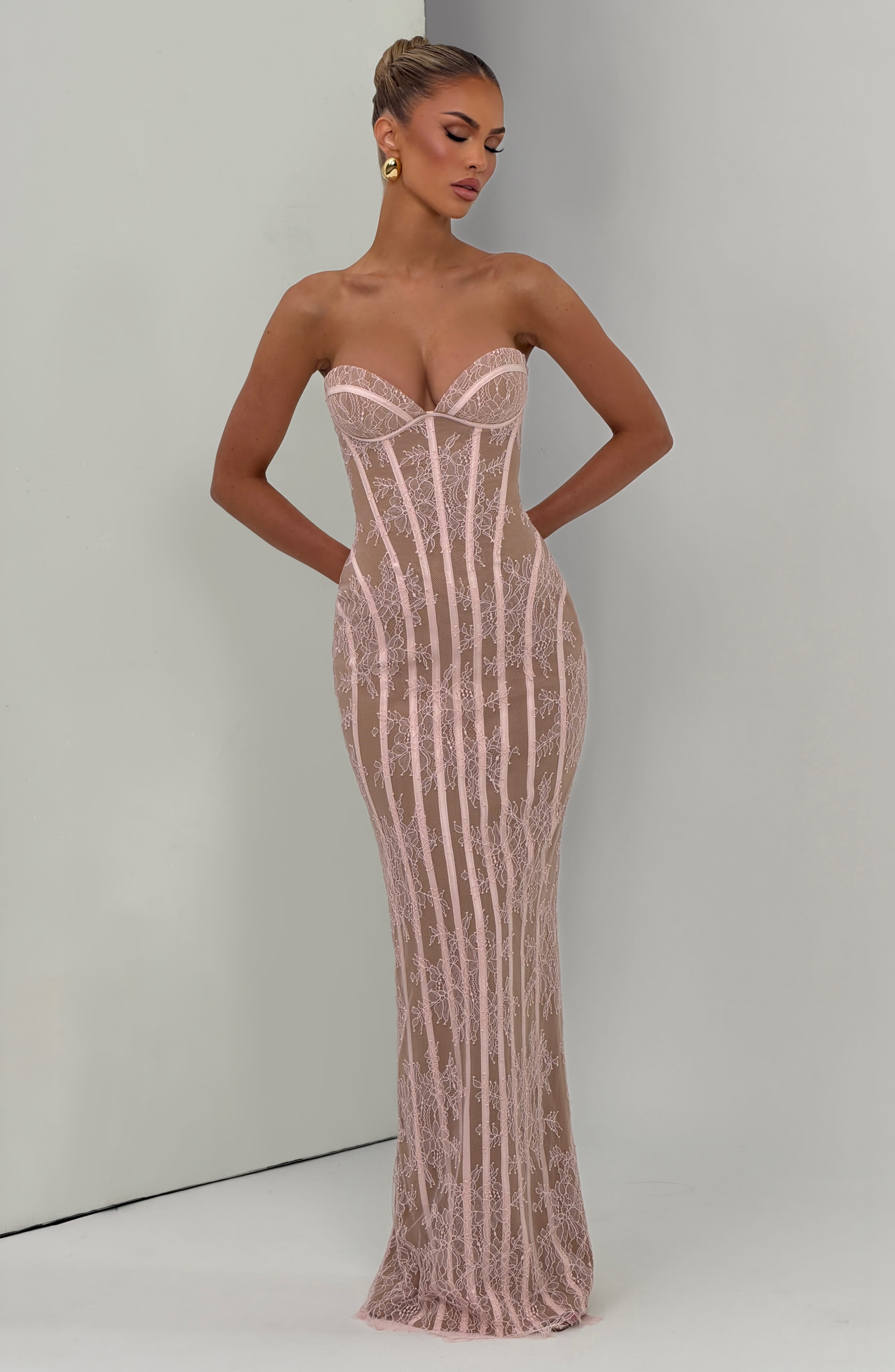 Sian Maxi Dress - Blush