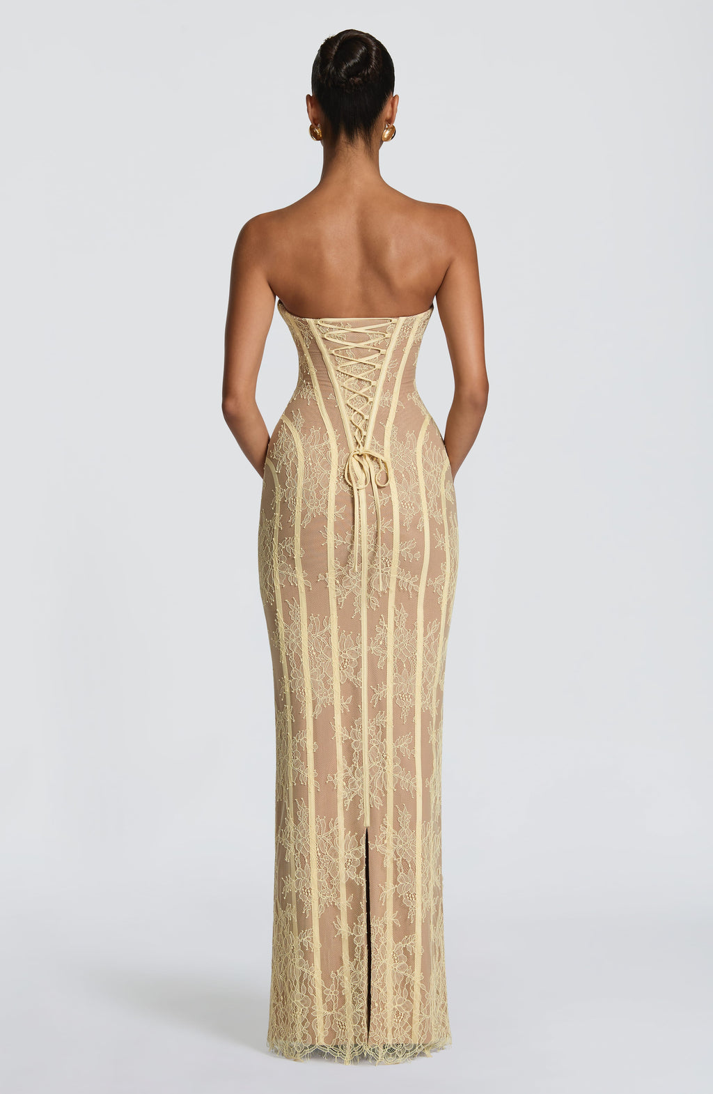 Sian Maxi Dress - Lemon
