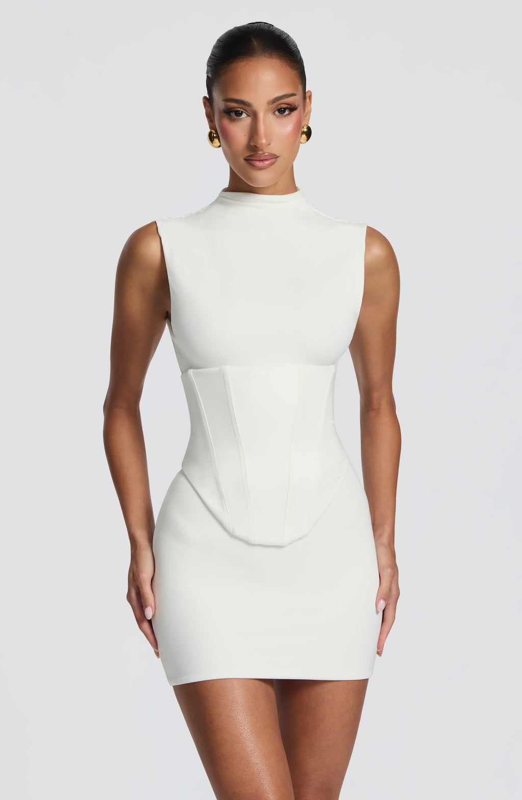 Soline Mini Dress - Ivory