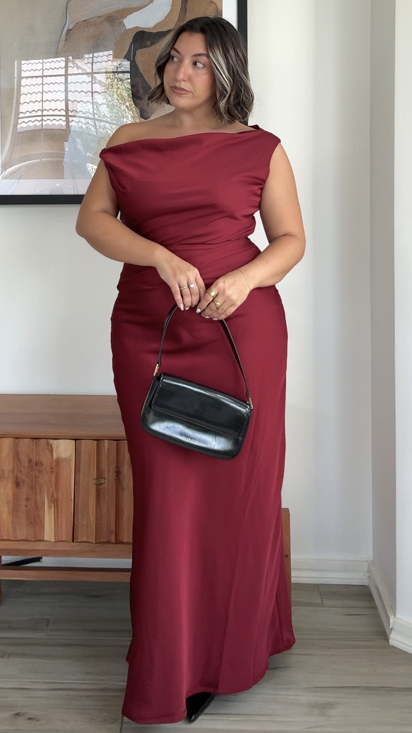 Gigi Maxi Dress - Wine
