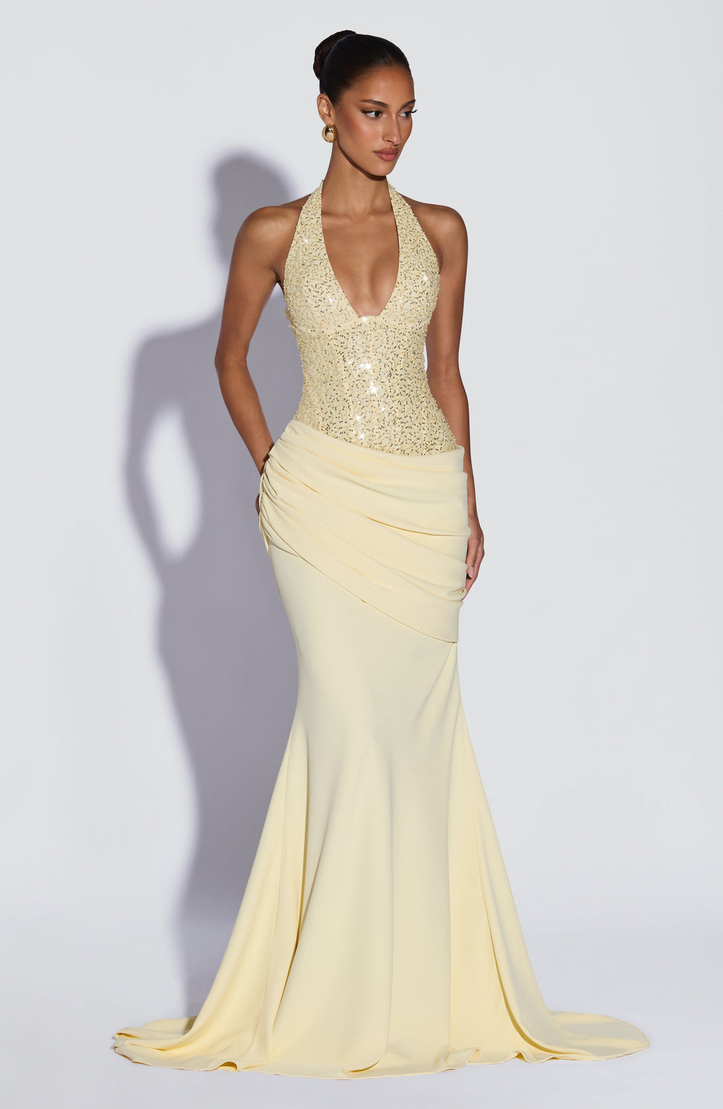 Taylor Gown - Lemon