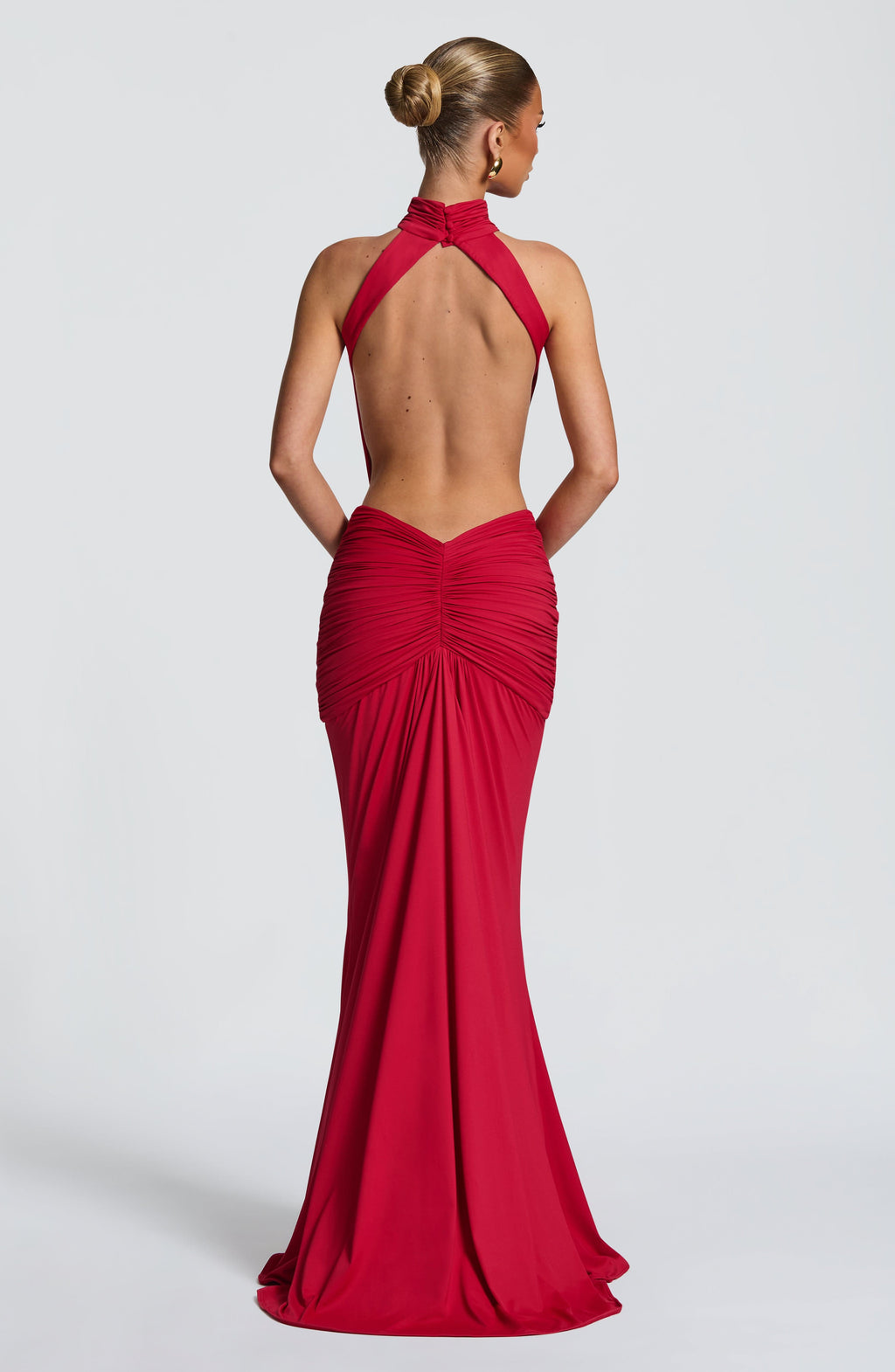 Thekla Maxi Dress - Red