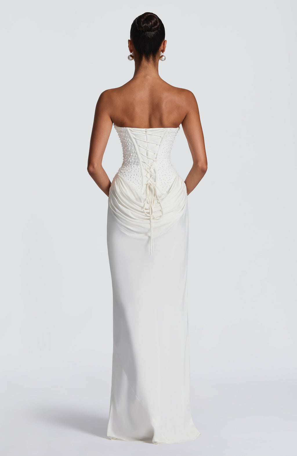 Tindra Maxi Dress - Ivory