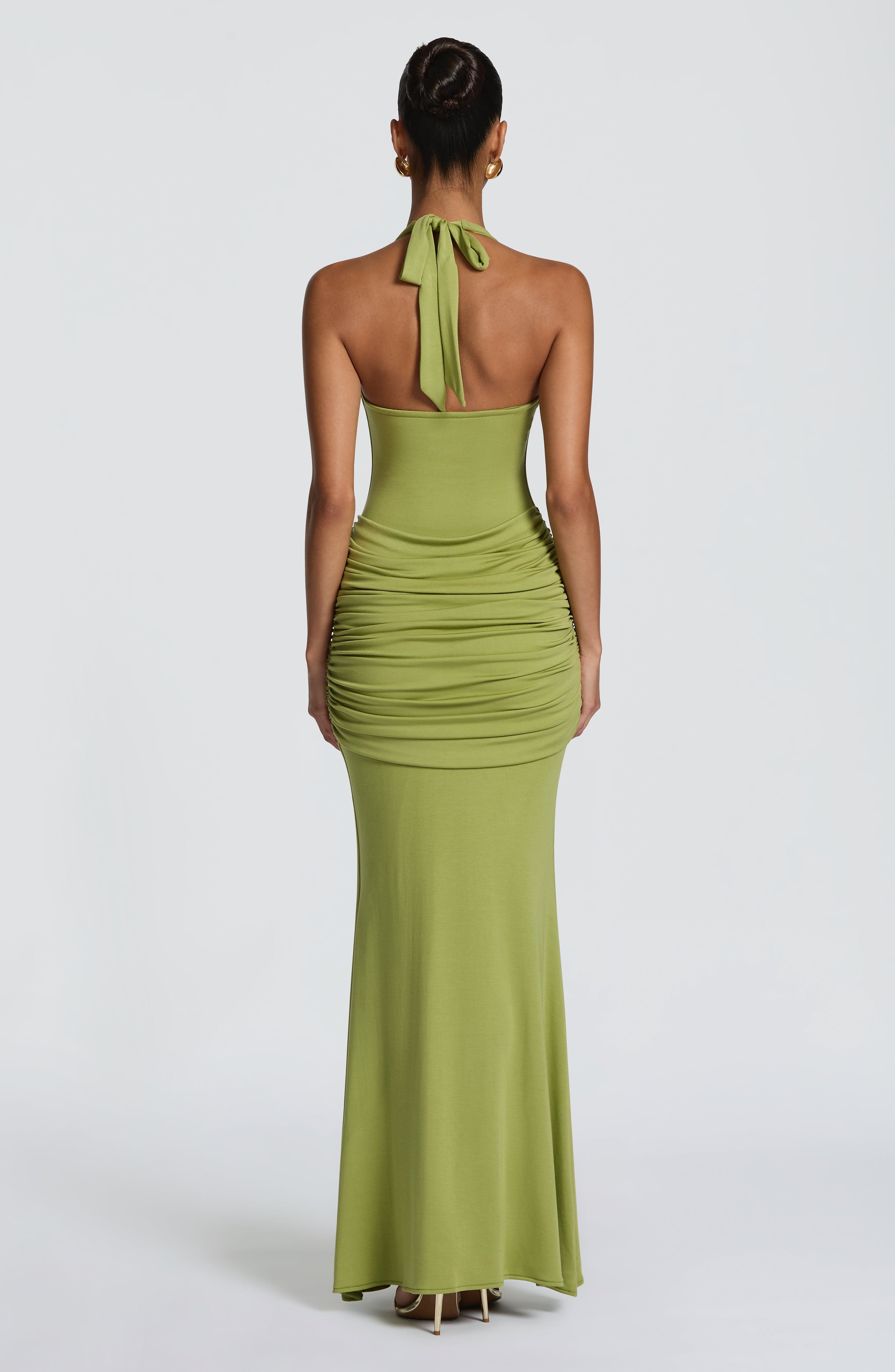 Veneda Maxi Dress - Olive