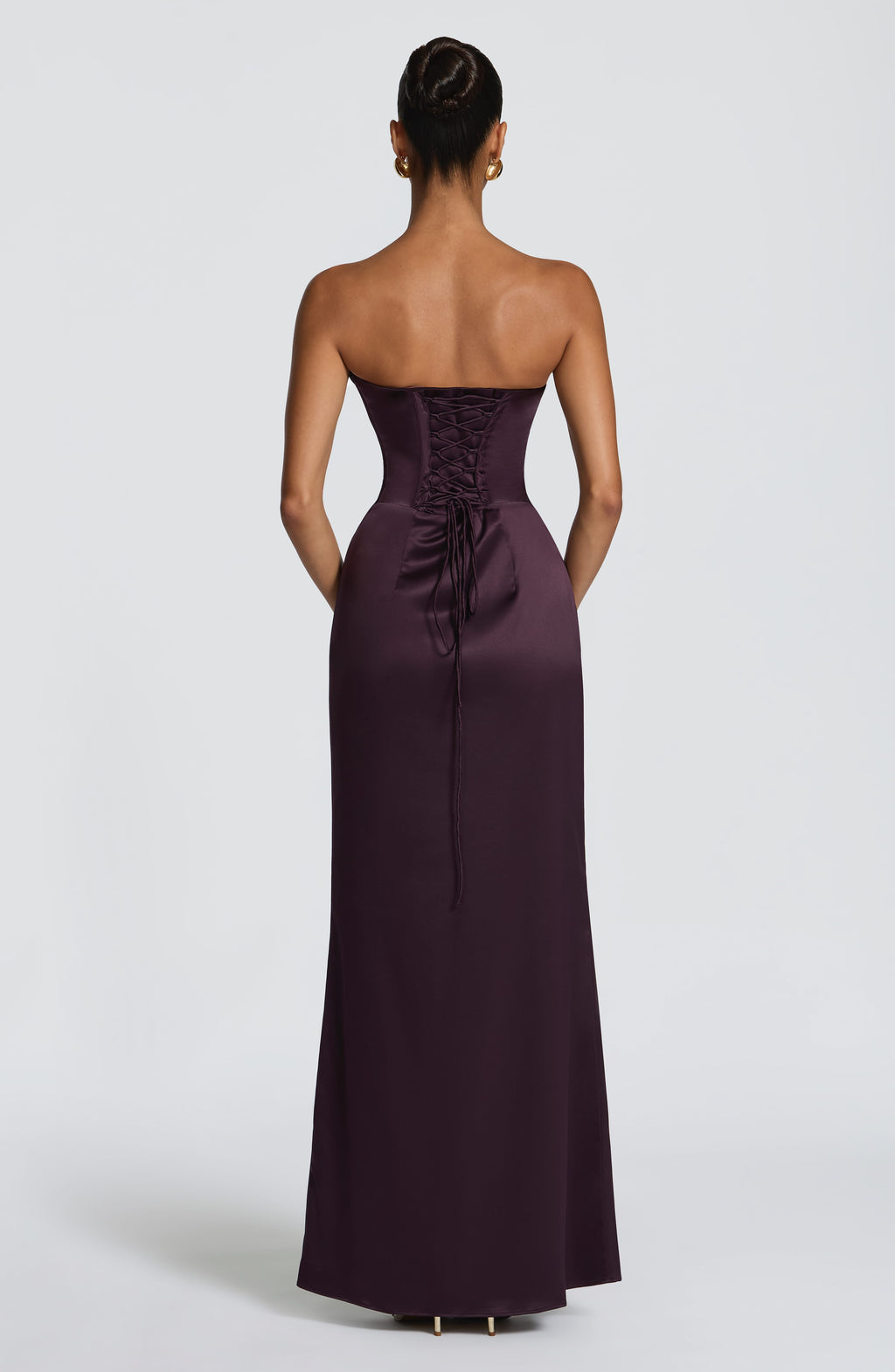 Vessa Maxi Dress - Plum