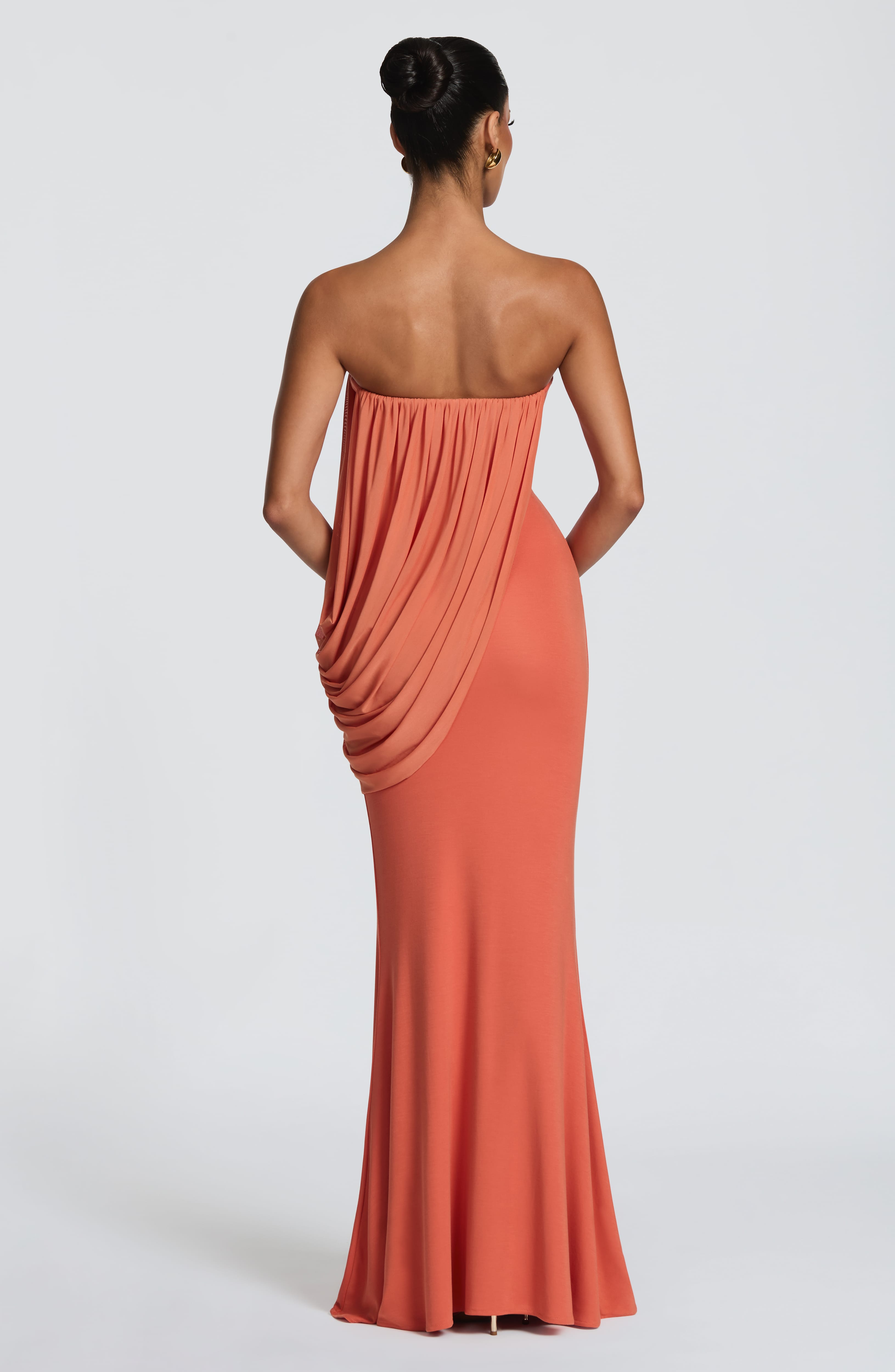 Vienna Maxi Dress - Burnt Orange