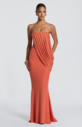 Vienna Maxi Dress - Burnt Orange